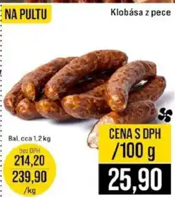 Jip Klobása z pece nabídka