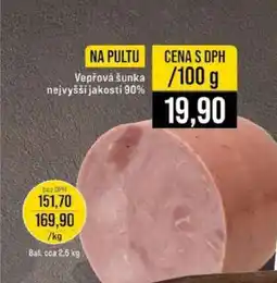Jip Vepřová šunka nejvyšší jakosti 90% nabídka