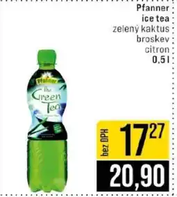 Jip Pfanner Ice tea nabídka