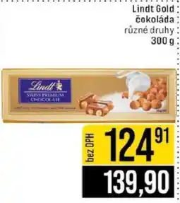 Jip Lindt Gold čokoláda nabídka