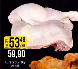 Jip Kuřecí čtvrtky zadní nabídka