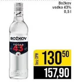 Jip Božkov vodka 43% 0,5 l nabídka