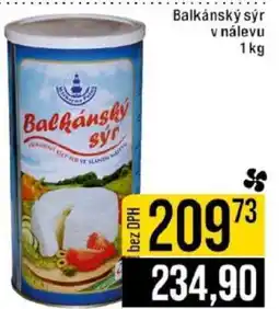 Jip Balkánský sýr v nálevu nabídka
