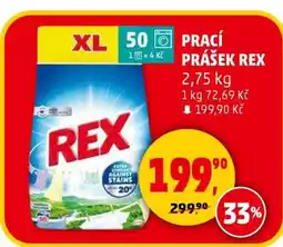 Penny Market PRACÍ PRÁŠEK REX nabídka