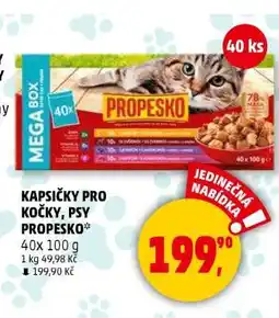Penny Market KAPSIČKY PRO KOČKY, PSY PROPESKO nabídka
