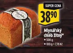 Albert Mlynářský chléb žitný nabídka