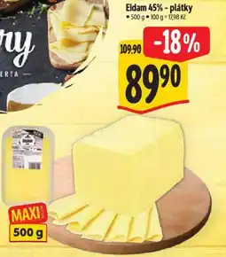 Albert Eidam 45% - plátky nabídka
