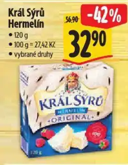 Albert Král Sýrů Hermelín nabídka