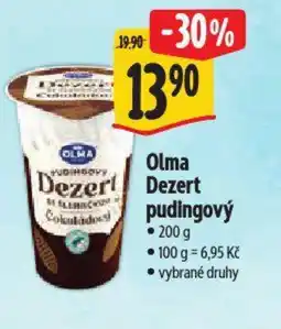 Albert Olma Dezert pudingový nabídka
