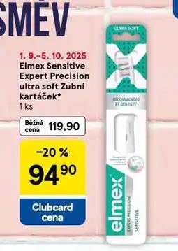 Tesco Elmex zubní kartáček nabídka