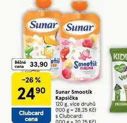 Tesco Sunar smootík kapsička nabídka