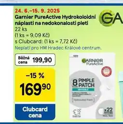 Tesco Garnier náplasti na nedokonalosti pleti nabídka