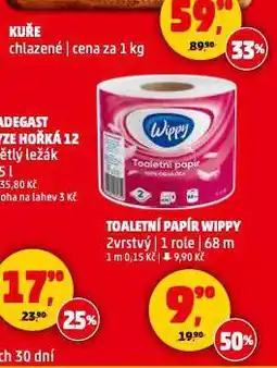 Penny Market Wippy toaletní papír nabídka
