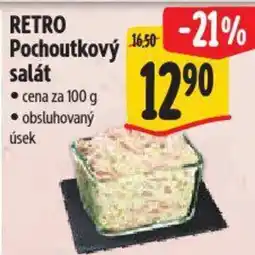 Albert RETRO Pochoutkový salát nabídka