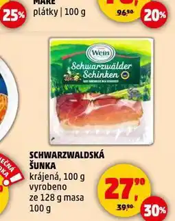 Penny Market Schwarzwaldská šunka nabídka
