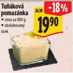 Albert Tuňáková pomazánka nabídka