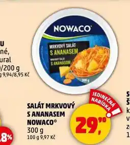 Penny Market Mrkvový salát s ananasem nabídka