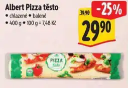 Albert Albert Pizza těsto nabídka