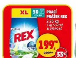 Penny Market Rex prací prostředek nabídka