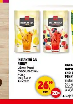 Penny Market Instantní čaj nabídka
