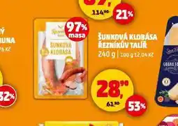 Penny Market Šunková klobása nabídka