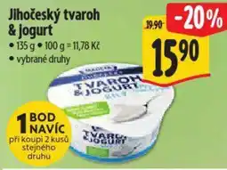 Albert Madeta Jihočeský tvaroh & jogurt nabídka