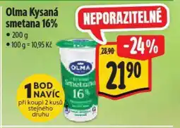 Albert Olma Kysaná smetana 16% nabídka