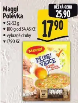 Albert Maggi Polévka nabídka