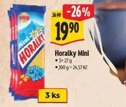 Albert Horalky Mini nabídka