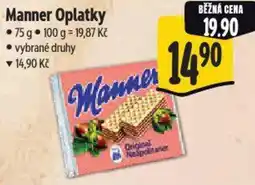 Albert Manner Oplatky nabídka