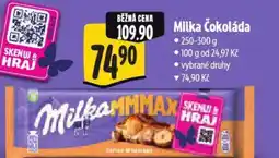 Albert Milka Čokoláda nabídka