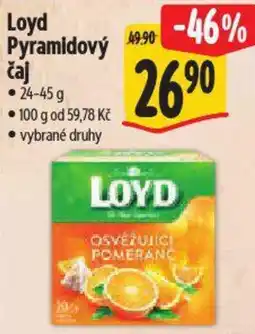 Albert Loyd Pyramidový čaj nabídka