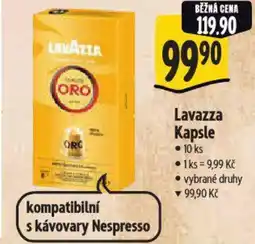 Albert Lavazza Kapsle nabídka