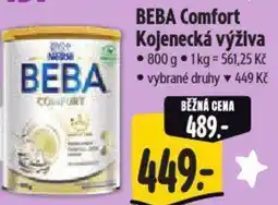 Albert BEBA Comfort Kojenecká výživa nabídka