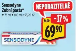 Albert Sensodyne Zubní pasta nabídka