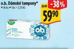 Albert O.b. Dámské tampony nabídka