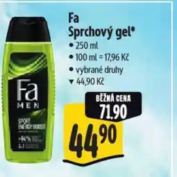 Albert Fa Sprchový gel nabídka