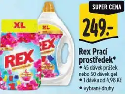 Albert Rex Prací prostředek nabídka