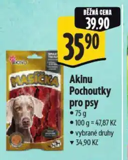 Albert Akinu Pochoutky pro psy nabídka