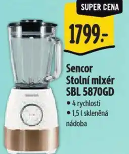 Albert Sencor Stolní mixér SBL 5870GD nabídka