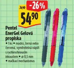 Albert Pentel EnerGel Gelová propiska nabídka