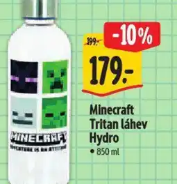 Albert Minecraft Tritan láhev Hydro nabídka