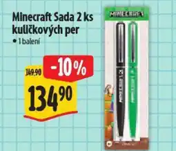 Albert Minecraft Sada kuličkových per nabídka