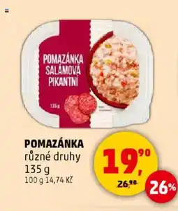 Penny Market Pomazánka nabídka