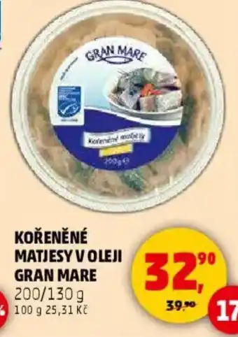 Penny Market GRAN MARE Kořeněné matjesy v oleji nabídka