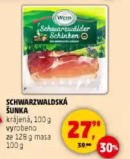 Penny Market Schwarzwaldská šunka nabídka