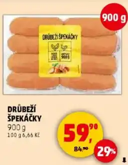Penny Market Drůbeži špekáčky nabídka