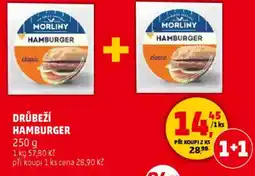 Penny Market MORLINY Drůbeží hamburger nabídka