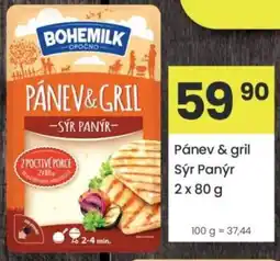 Kubík potraviny BOHEMILK Pánev & gril Sýr Panýr nabídka
