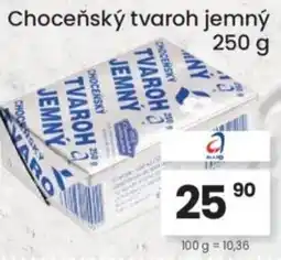 Kubík potraviny Choceňský tvaroh jemný nabídka
